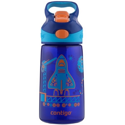 Contigo Autospout Striker Kids Water Bottle, 14-Ounce, Sapphire $7.99 FREE Shipping on orders over $49