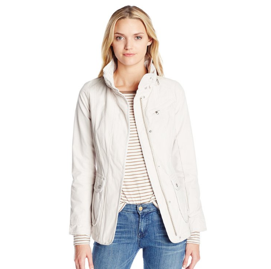 7 For All Mankind Women's Fitted Barn Jacket with Zip Out Hood only $87.01, Free Shipping