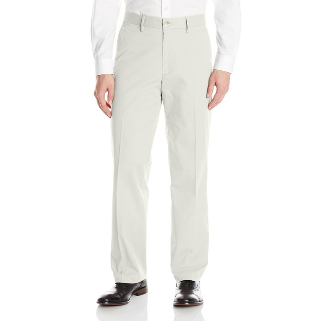 Dockers Men's Signature On The Go Khaki Straight-Fit Flat-Front Pant only $16.30