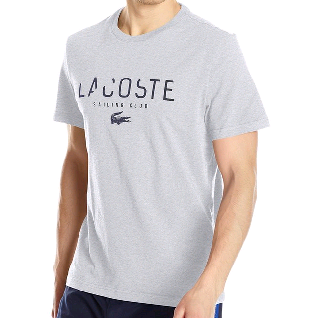 Lacoste Men's Short Sleeve Sailing Club Graphic Regular Fit T-Shirt $27.49 FREE Shipping on orders over $49