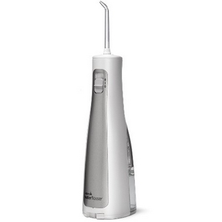 Waterpik Water Flosser Cordless Dental Oral Irrigator for Teeth with Portable Travel Bag and 3 Jet Tips, Cordless Freedom ADA Accepted, WF-03, White, Only $45.95