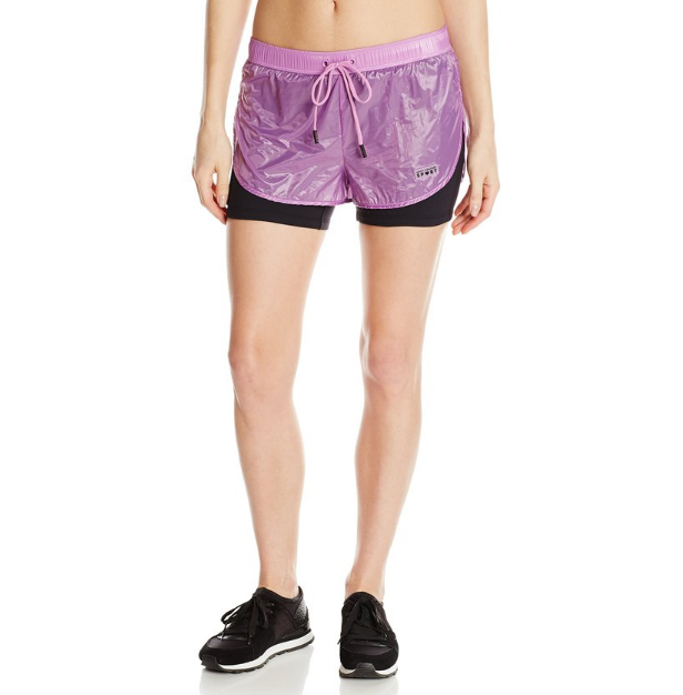 橘滋Juicy Couture Sport Sheer 女款運動短褲, 原價$118, 現僅售$23.61