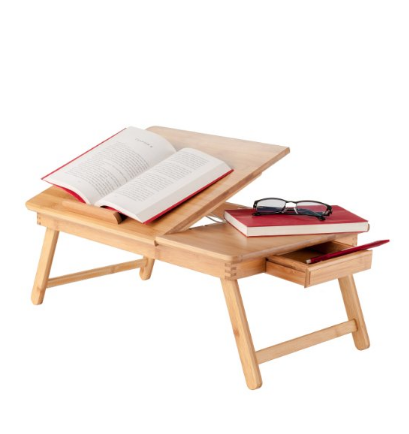 Winsome Wood Baldwin Lap Desk with Flip Top Bamboo only $18.89