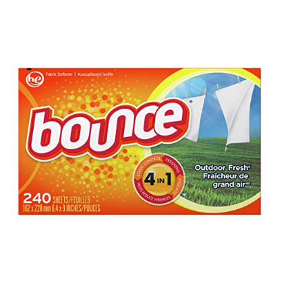 Bounce 清香烘乾紙， 240張，原價$12.56 ，現點擊coupon后僅售$6.01