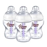 Tommee Tippee Closer to Nature Anti-Colic Bottles, 9 Ounce, 3 Count (Packaging may vary), Only $11.45, You Save $11.54(50%)