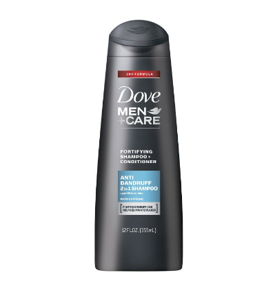 Dove Men+Care 男士2合1 洗发水-抗头皮屑 12盎司,现点击coupon后仅售$2.54,免运费！