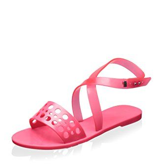 6PM：甜美！Melissa Shoes Tasty 女士平底凉鞋，原价$75, 现使用折扣码BESTPICKS仅售$17.99,任意两件或以上免运费！