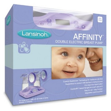 Lansinoh Affinity Double Electric Breast Pump，only $74.99, free shipping