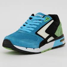 Brooks 布鲁克斯 Fusion男士时尚复古跑鞋 蓝绿配色 特价低至$44.99