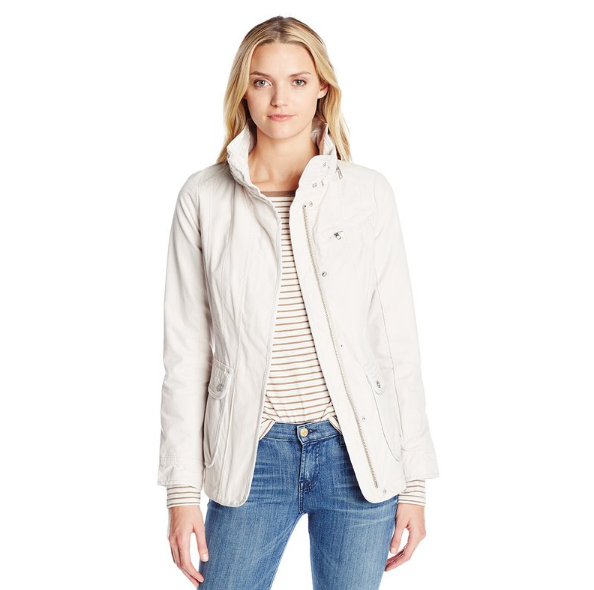 7 For All Mankind Women's Fitted Barn Jacket with Zip Out Hood only $87.02, Free Shipping