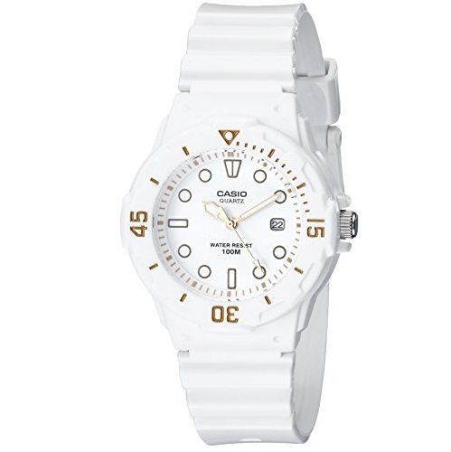 Casio Women's LRW200H-7E2VCF Dive Series Diver-Look White Watch, Only $13.75