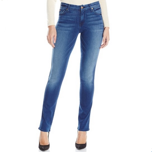 7 For All Mankind Kimmie女士直筒牛仔褲$46.99