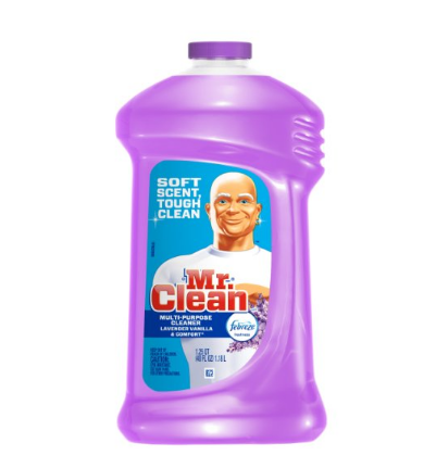 Mr Clean Liquid All Purpose Cleaner with Febreze Lavender Vanilla and Comfort 40 Oz only $1.62