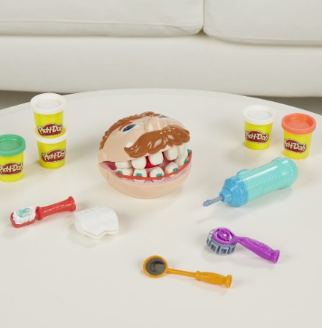 Play-Doh牙医体验组合橡皮泥玩具套装，现仅售$9.62
