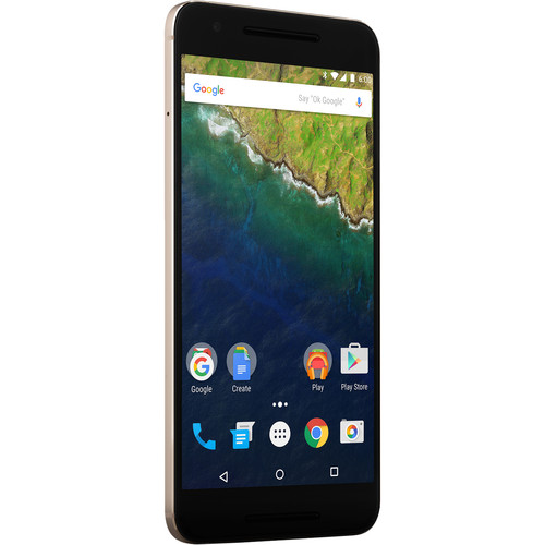 Huawei Google Nexus 6P H1511 64GB unlocked  Smartphone +Xuma Screen Protector Kit +B&H Photo Video $50 Gift Card, only$399.99, free shipping after using coupon code