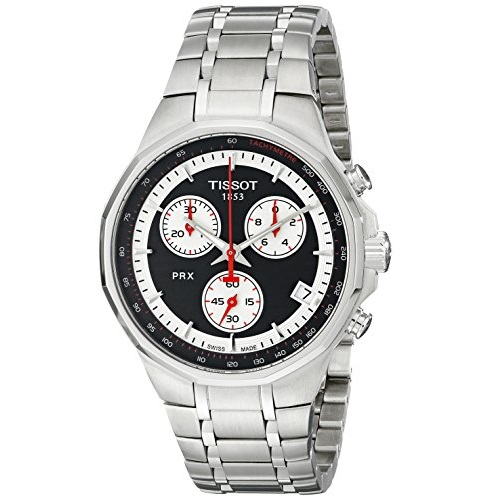 TISSOT T-Classic PRX Chronograph Stainless Steel Men's Watch Item No. T0774171105101, only $229.00, free shipping after using coupon code