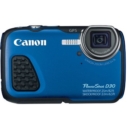 Canon PowerShot D30 Waterproof Digital Camera, Blue $197.98 FREE Shipping