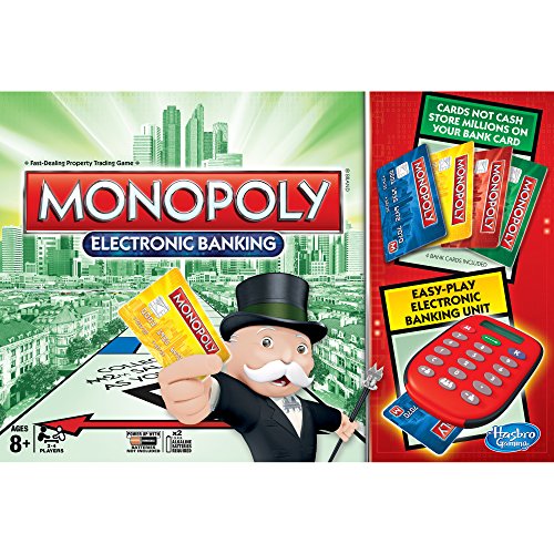 史低價！Monopoly 大富翁電子銀行遊戲，現僅售$12.00