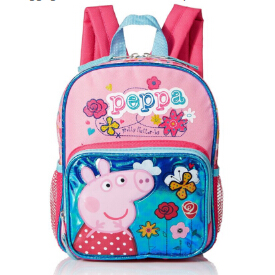 Peppa Pig Girls' 10 Inch Backpack Pig Flutter  $14.70