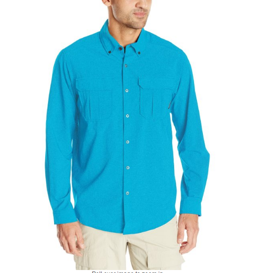 ExOfficio Men's Air Space Long Sleeve Shirt only $21.23