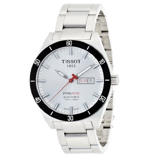 Tissot Men's T0444302103100 T-Sport PRS 516 Silver Day Date Dial Watch, Only , free s$366.48hipping