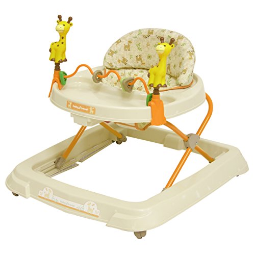 Baby Trend 可爱长颈鹿婴儿学步车，现仅售$29.88