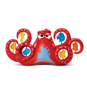 BANDAI 万代 海底总动员 Finding Dory 红章鱼 洗澡玩具套装 36601 , 现仅售$6.45