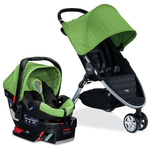 史低价！Britax百代适/ B-Agile 3/B-Safe 35 Travel System, 婴儿车+安全座椅，原价$439.99，现仅售$239.15，免运费