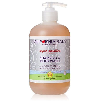 California Baby Super Sensitive Shampoo and Body Wash, Fragrance Free, 19 Ounce, only $22.95, free shipping after using SS