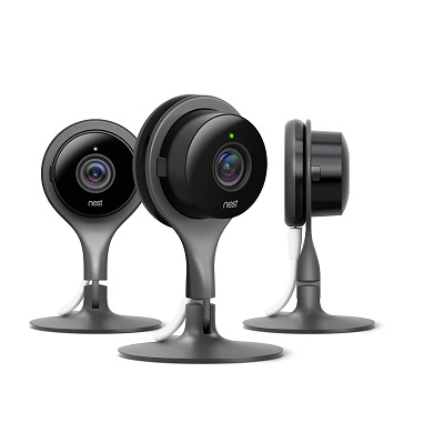 史低价！Nest Cam安全摄像头，3个装，原价$497.00，现仅售$452.96，免运费