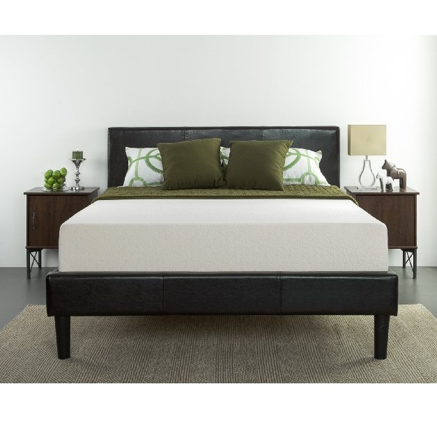 史低价！Zinus 10英寸绿茶记忆海绵床垫，Queen size，原价$272.99，现仅售$156.00，免运费