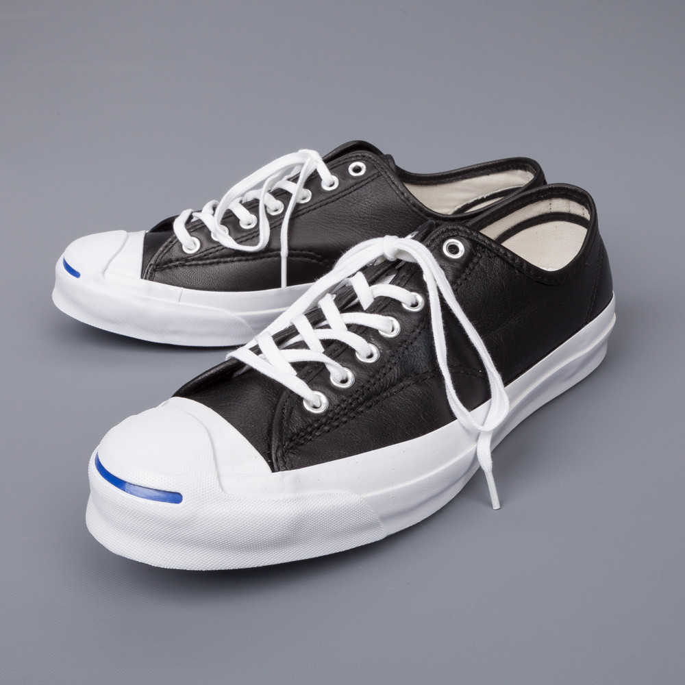 Converse Jack Purcell Signature 低幫真皮開口笑 Zoom Air 氣墊  $58.49