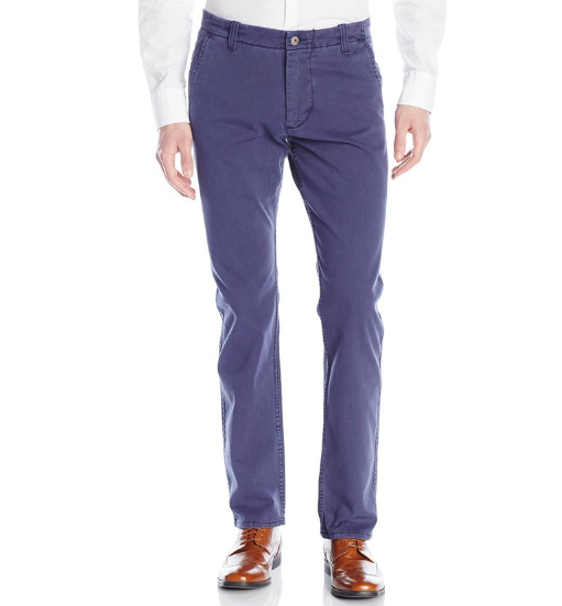 Dockers Men's Alpha Khaki Stretch Mist Slim Tapered Flat Front Pant only $9.55