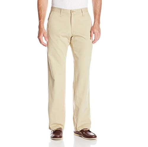 Lee Men's Weekend Chino Straight Fit Flat Front Pant, only $13.95