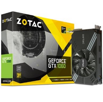 ZOTAC索泰GeForce GTX 1060 Mini 3GB顯卡$169.99 免運費