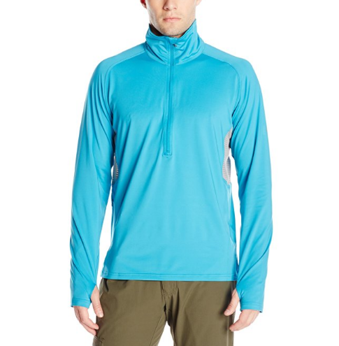 ExOfficio Men's Sol Cool Long Sleeve Half Zip Shirt only $22.54