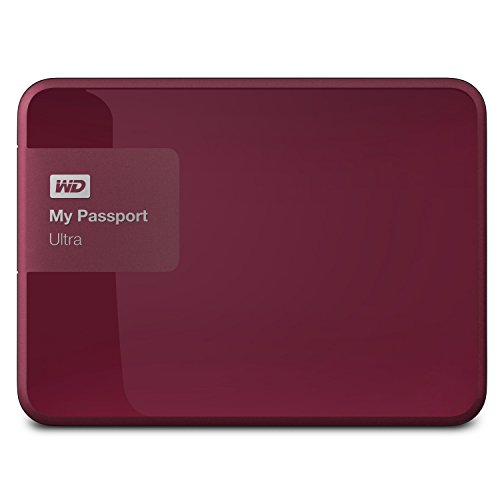 WD 2TB Berry My Passport Ultra Portable External Hard Drive - USB 3.0 - WDBBKD0020BBY-NESN, only $79.99, free shipping