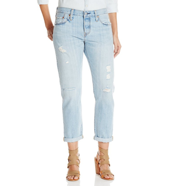 Levi's Women's 501 Customized and Tapered Jean  only $15.75