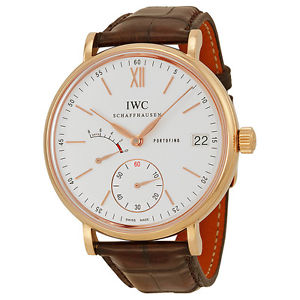 IWC Portofino Silver Dial Brown Leather Strap Men's Watch Item No. IW510107, only $10,945.00, free shipping after using coupon code