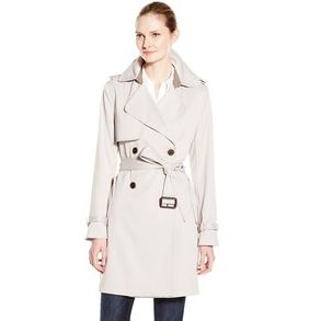 Vera Wang Women's Valencia Double Breasted Trench only $57.41