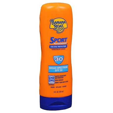 Banana Boat Sport Performance Lotion Sunscreens with PowerStay Technology SPF 30, 8 Ounces, Only $6.12，Free Shipping