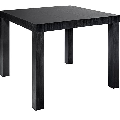 DHP Parsons Modern End Table, Black Wood Grain, Only $10.00
