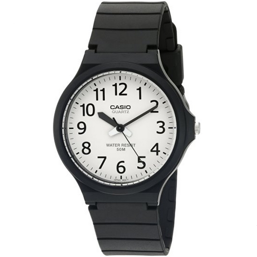 Casio Men's 'Easy To Read' Quartz Black Casual Watch (Model: MW240-7BV) $15.88 FREE Shipping on orders over $49