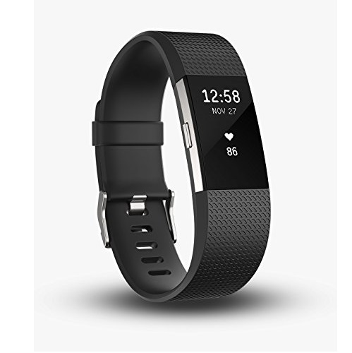 Fitbit Charge 2 Heart Rate + Fitness Wristband, Black, Small, Only $99.00, free shipping