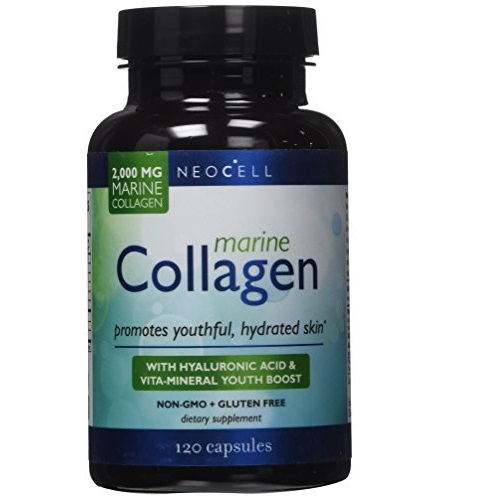 Neocell Marine Collagen plus Hyaluronic Acid Capsules 2000mg, 120 Count, Only  $7.93 , free shipping after using SS