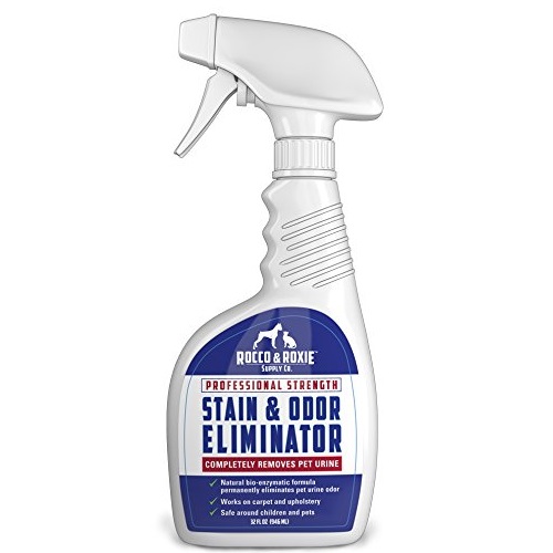 Professional Strength Stain & Odor Eliminator - Enzyme-Powered Pet Odor & Stain Remover for Dogs and Cat Urine (32 oz), Only $11.18, free shipping after using SS