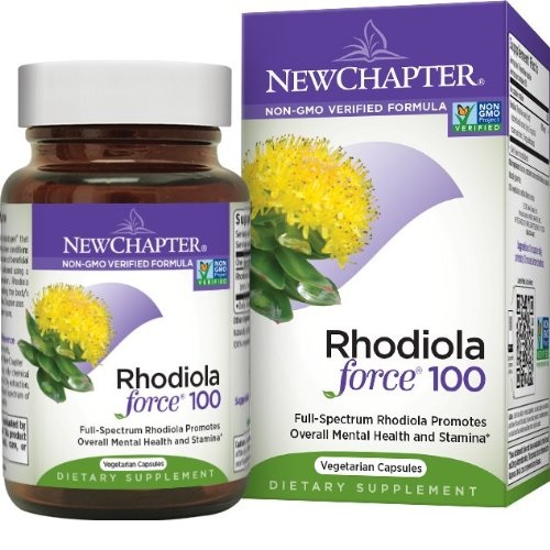New Chapter Rhodiola Force 100mg, 30 Vegetarian Capsules, Only $12.06, free shipping