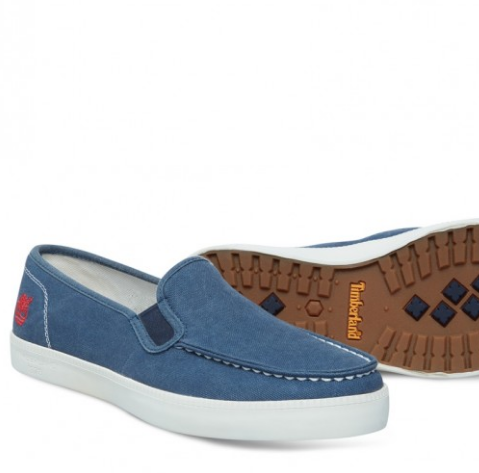 6PM: Timberland Newport Bay Canvas Moc Toe Slip-On only $23.99
