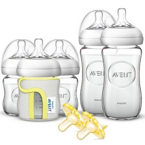 Philips AVENT Natural Glass Bottle Gift Set $39.12 FREE Shipping