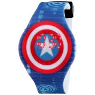 MARVEL 漫威 The Avengers Kids' CTA3119 美國隊長手錶  現價僅售 $9.99